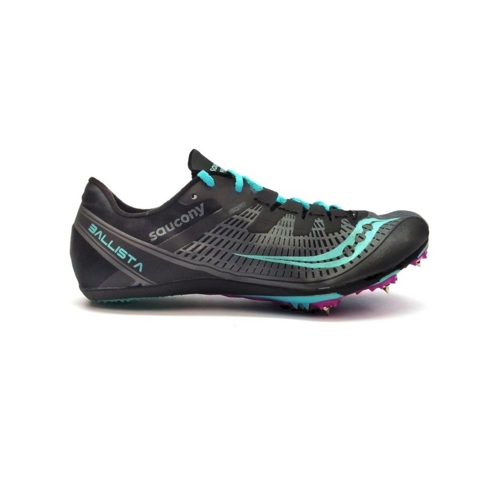 Saucony Ballista 2 Women's ISOFIT Running Track Field Shoes Racing Spikes Sz 9.5